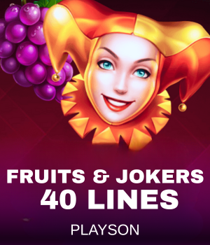 Fruits & Jokers: 40 Lines